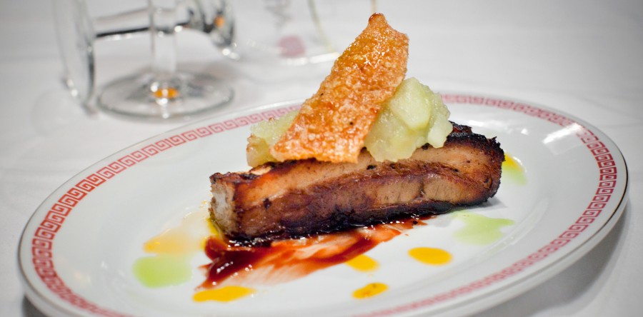 Grilled Confit Pork Belly