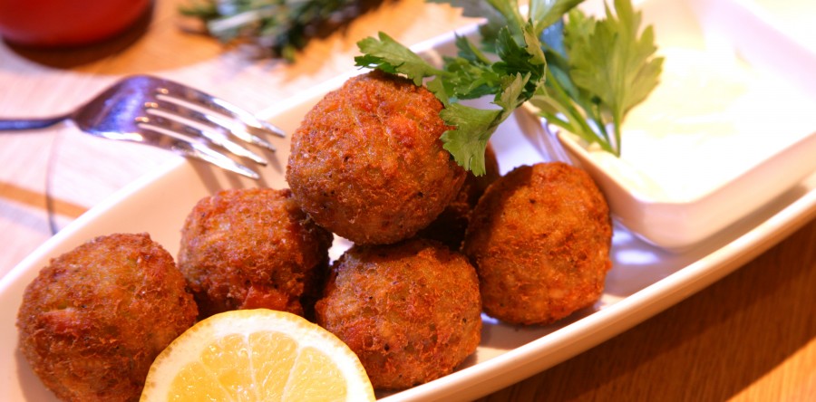 Pesto Chicken & Parmesan Risotto Balls