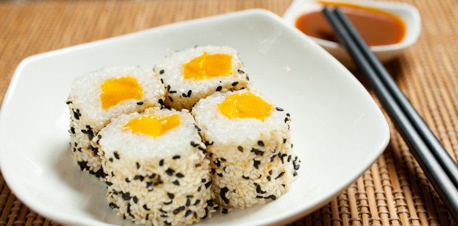 Fresh Mango Sushi