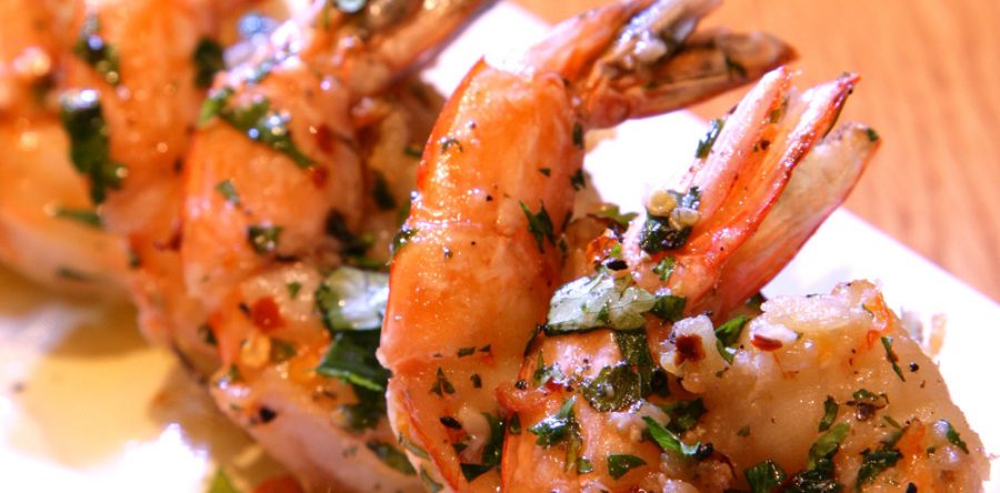 Pan Fried Shrimp